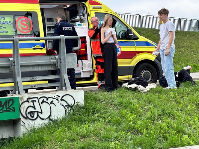 Totalna demolka na Bielanach. Roztrzaskane tramwaje i wielu rannych! Trzy osoby trafiły do szpitala