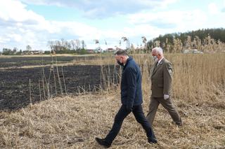 Prezydent nagrodził strażaków, którzy gasili Biebrzański Park Narodowy