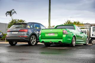 Audi Q5 i Holden Ute