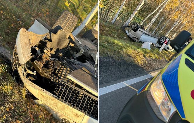 Ratownicy oburzeniem zachowaniem kierowców po wypadku na DK94 pod Legnicą. Nikt nie pomógł poszkodowanej kobiecie? [ZDJĘCIA]. 