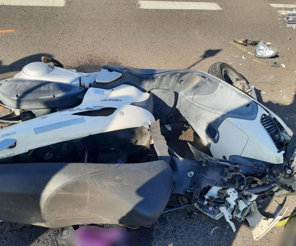 Czarny Alert Drogowy. Nie żyje 49-letni motocyklista. Tragedia w Wojsce
