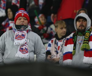 Kibice na meczu Górnik Zabrze - Lech Poznań