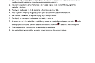 matura język angielski (pp) formuła 2023