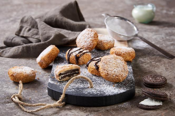 Oreo smażone w cieście - ekspresowe mini pączusie na Tłusty Czwartek