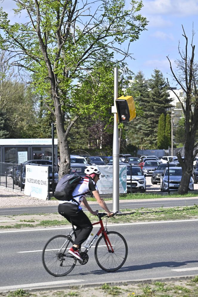 "Ulubiony" fotoradar warszawskich kierowców ponownie zniszczony. Działał 24 godziny