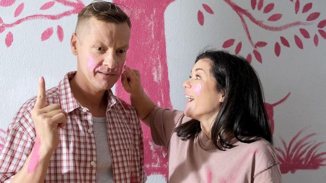 M jak miłość odc. 1834. Piotrek (Marcin Mroczek), Kinga (Katarzyna Cichopek)