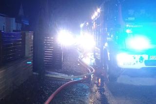 Łętownia. Pożar pensjonatu