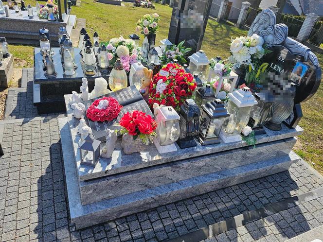 Wzruszający gest na grobie 12-latki: „Lenko, córeczko kochana, odeszłaś do nieba” 