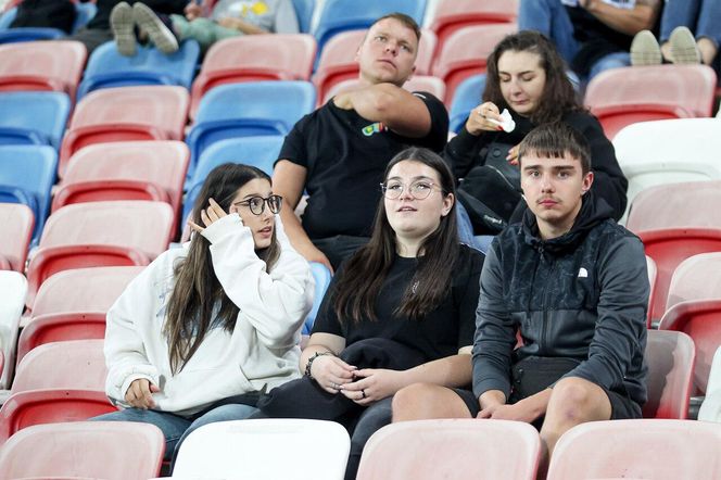 Kibice na meczu Górnik Zabrze - GKS Katowice w sobotę 21 września