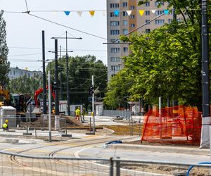 Tramwaj na Stegny w Warszawie