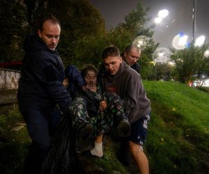 Zmasowany atak Rosjan na Ukrainę
