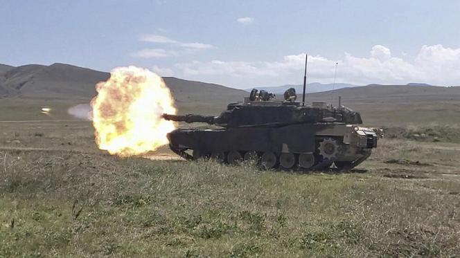 Czołgi Abrams na Ukrainie 