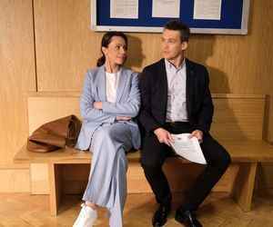 M jak miłość odc. 1874. Jakub Karski (Krzysztof Kwiatkowski), Martyna (Magdalena Turczeniewicz)