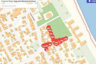 Ta mapa pokazuje największe zagrożenia w Sopocie. I ujawnia, co najbardziej irytuje mieszkańców kurortu