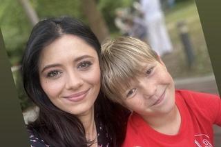 M jak miłość nowy sezon. Iza (Adriana Kalska), Szymek (Staś Szczypiński)