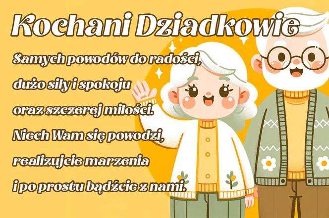 Życzenia dla babci i dziadka