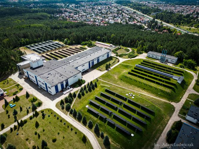 Wodociągi Białostockie otworzyły elektrownię fotowoltaiczną na Pietraszach