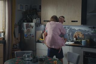 M jak miłość odc. 1889. Franka (Dominika Kachlik), Paweł (Rafał Mroczek)