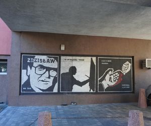 Blok przy ul. Sonaty 6 na Mokotowie, w którym żył Beksiński