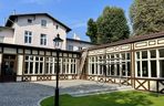 Cafe Halbe Alle przy Al. Zwycięstwa w Gdańsku - finał remontu