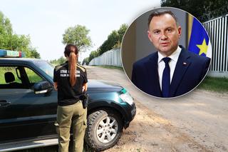 Duda ostrzega. Chodzi o granicę z Białorusią