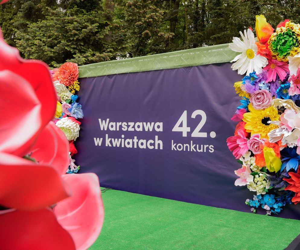 Finał konkursu Warszawa w kwiatach już 13 września!