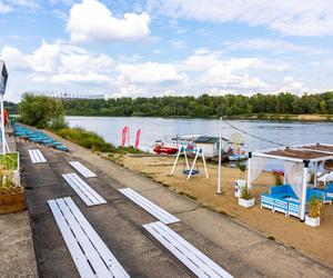 Plaża na Cyplu Czerniakowskim (przy Płycie Desantu)