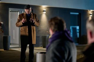 Na Wspólnej odc. 3991: Hebel (Tadeusz Huk), Konrad (Marek Bukowiecki), Seba (Bartosz Głogowski)