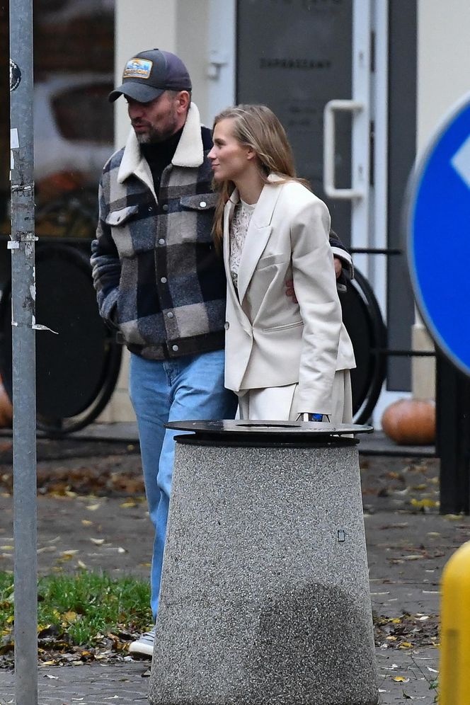 Agnieszka Kaczorowska i Marcin Rogacewicz z sądu do knajpy