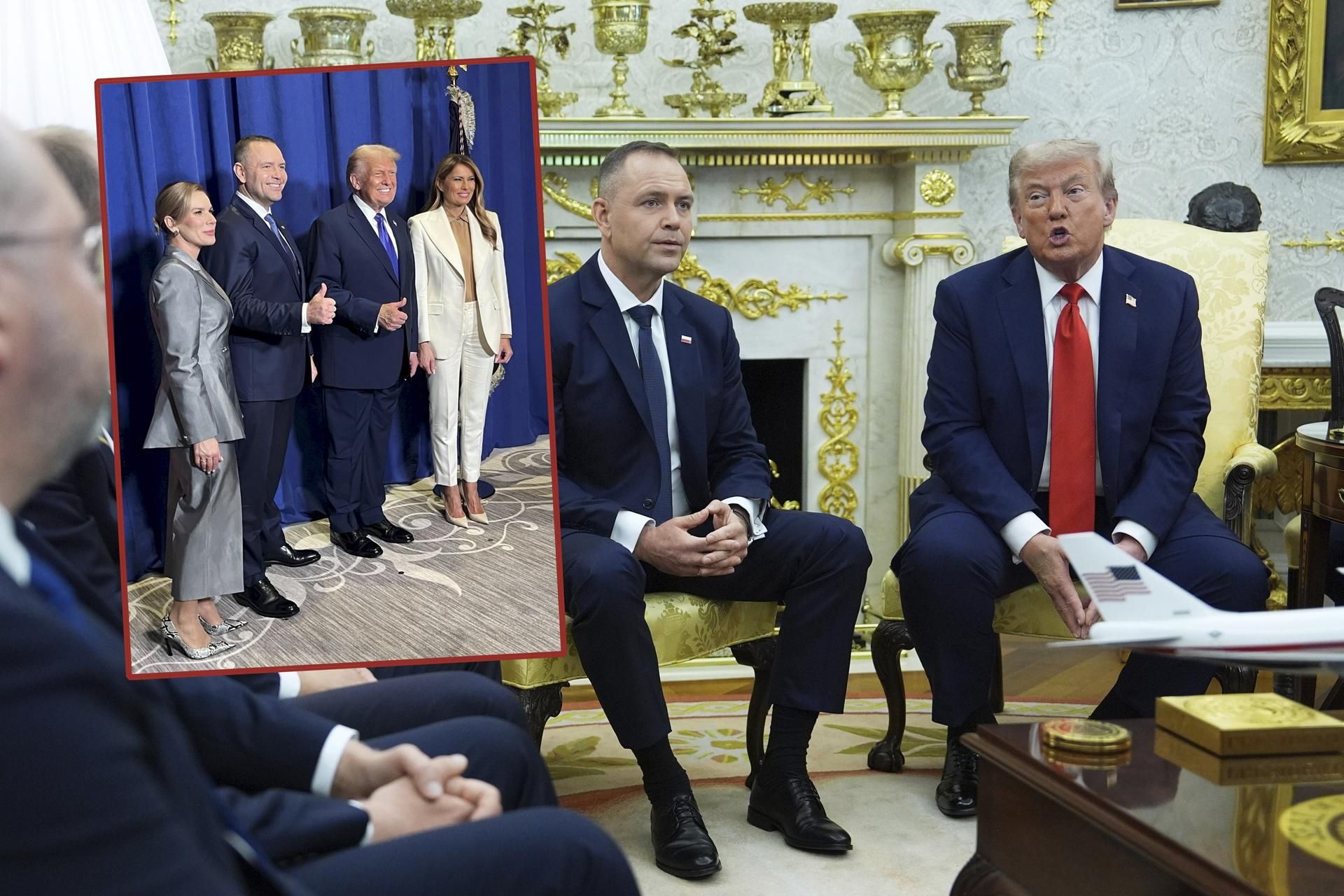 Kulisy spotkania Nawrockiego z Trumpem. Najpierw padły mocne oskarżenia, potem dosz…