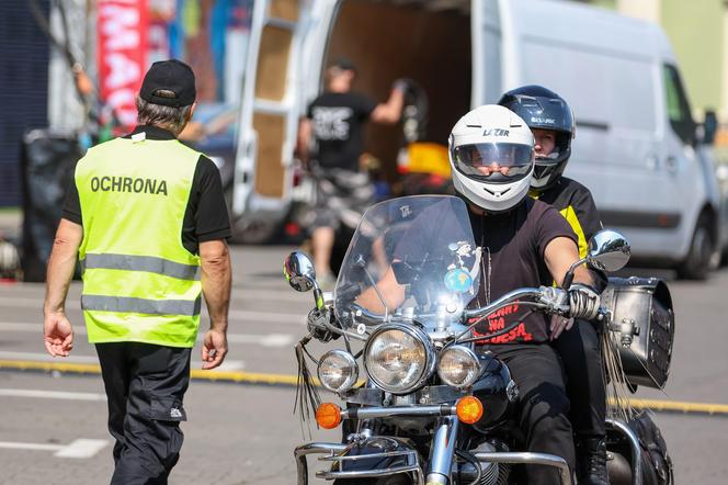 Parada motocyklistów w Dąbrowie Górniczej