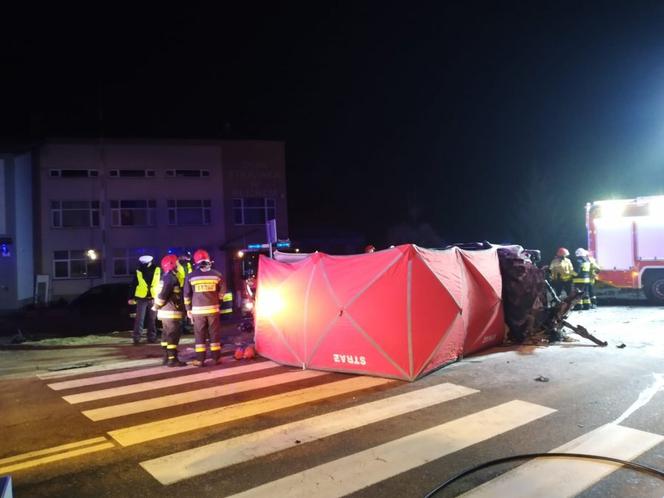 Tragiczny wypadek w Bliznem - nie żyją dwie osoby