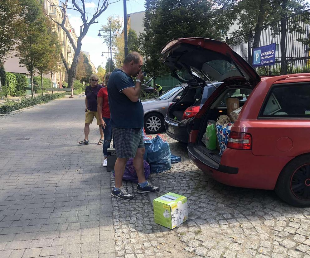 Zawalenie kamienicy przy 1 Maja w Łodzi. Lokatorzy mogli wejść do swoich mieszkań. Dzieci boją się wracać