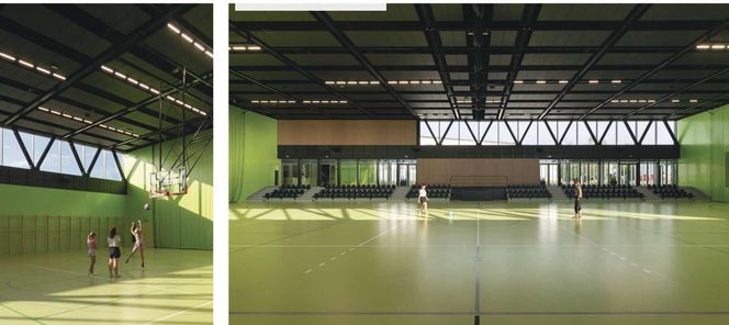 Hala sportowa - Książ Wielkopolski, proj. PLarchitekci