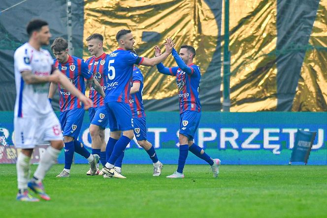  Zadyma na meczu Piast - Górnik