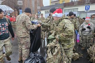 Marsz żołnierzy US ARMY w Drawsku Pomorskim 