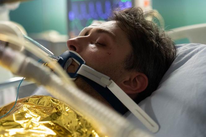 Na dobre i na złe odc. 740. Marcin Molenda (Filip Bobek)