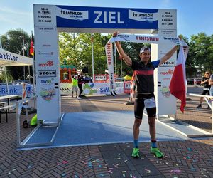 Olsztynianin zwycięzcą Pucharu Świata w ultra triathlonie. Zyskał ponad godzinną przewagę nad drugim zawodnikiem