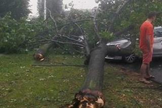 Skutki burzy w Rzeszowie