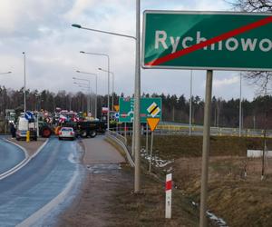 Protest rolników na Warmii i Mazurach