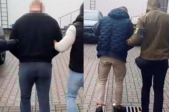 Policyjne nagranie z aresztowania Denisa Z. i Bartosza Sz. w Toruniu. Freak-fighterzy już za kratami