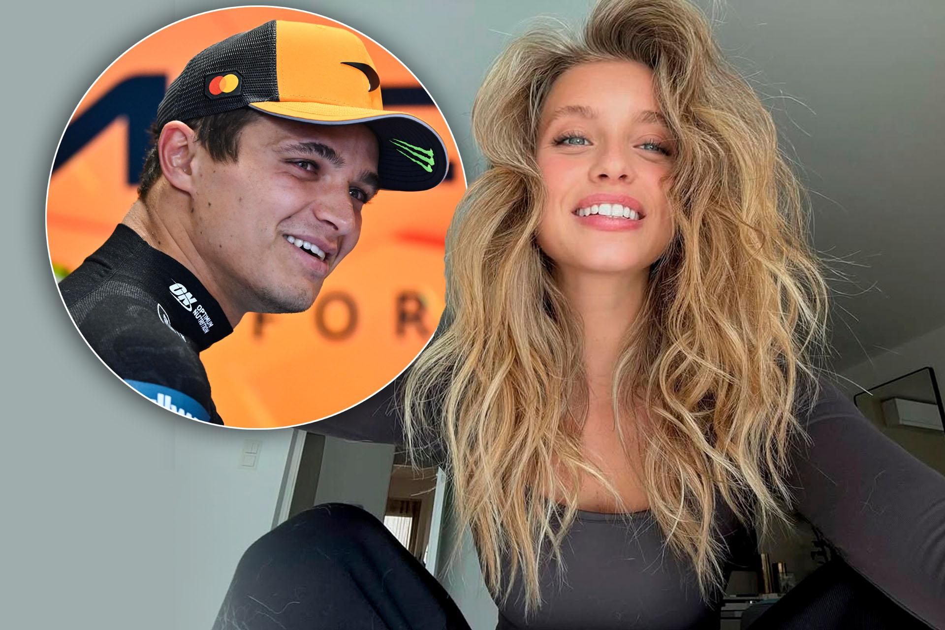 Gorąca dziewczyna Lando Norrisa skradła show na GP Węgier. Wcześniej rzuciła dla niego gwiazdę piłki [ZDJĘCIA]