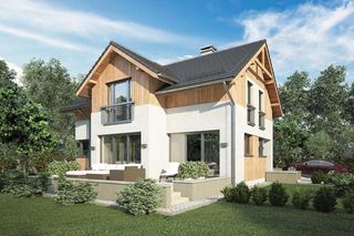 Tradycyjna architektura z nowoczesnymi dodatkami