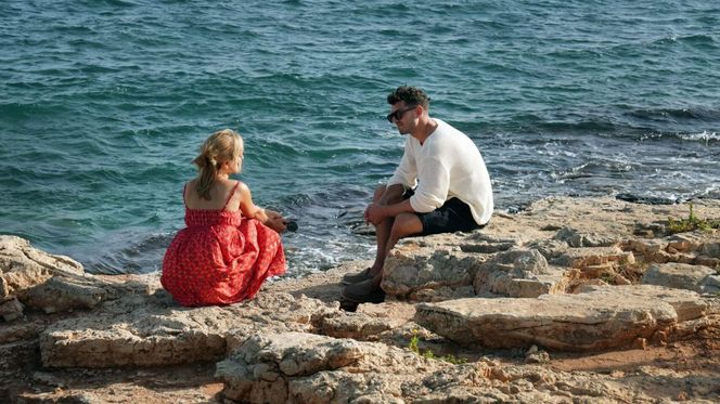 Barwy szczęścia odc. 3147. Justin (Jasper Sołtysiewicz), Ola (Michalina Robakiewicz)