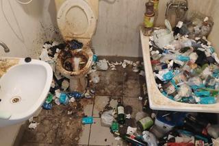 Tylko dla osób o mocnych nerwach! Tak wyglądało mieszkanie w Białej Podlaskiej!