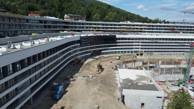 Trwa budowa luksusowego kompleksu Mercure Szczyrk Resort