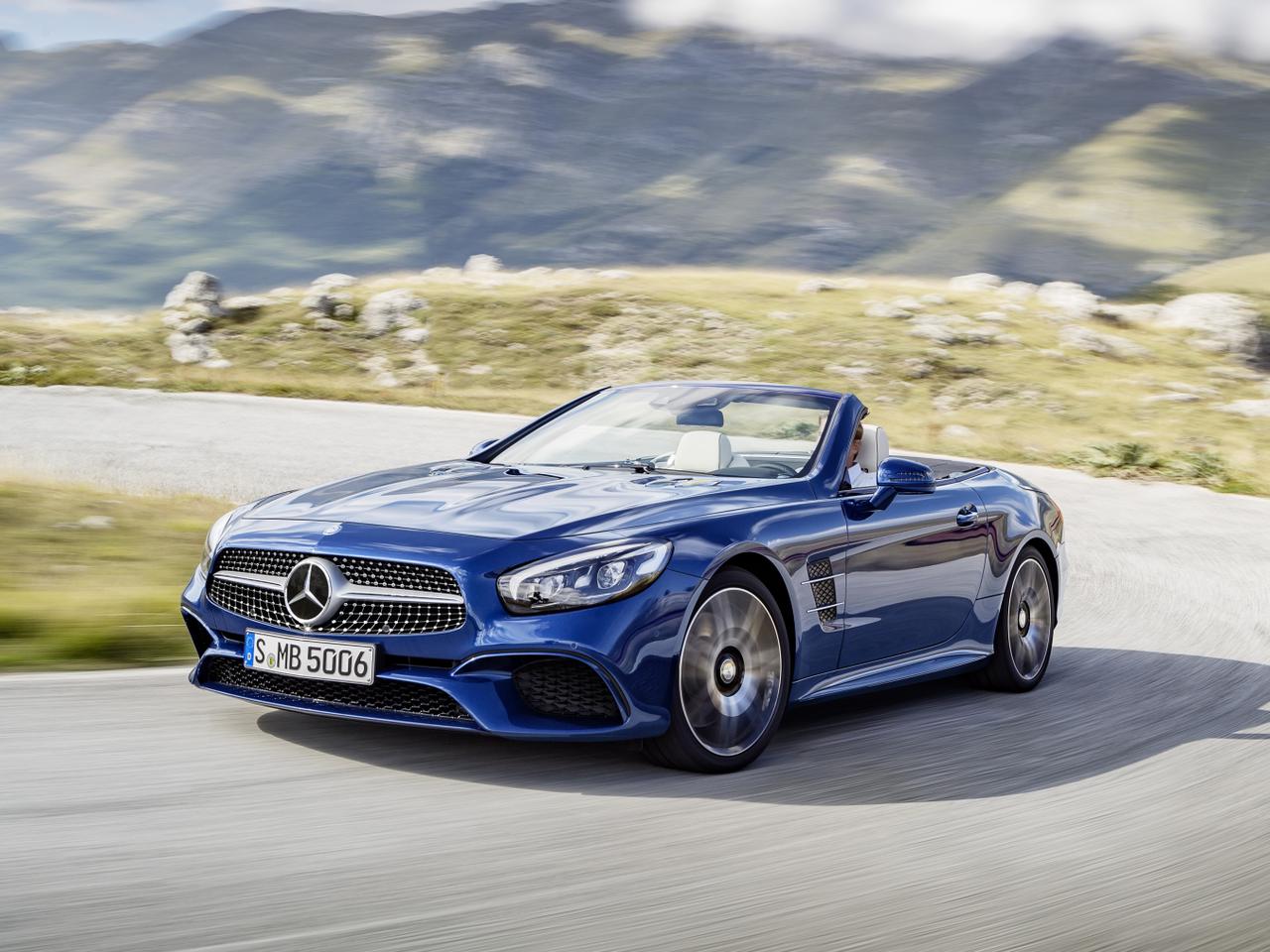 Mercedes-Benz SL lifting 2016