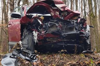 Lubelskie. Obrocz. Tragiczny wypadek. Nie żyje 27-latka kierująca oplem