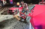 Bełchatów. Śmiertelny wypadek na ul. Wojska Polskiego. 47-latek zginął w zderzeniu z BMW [ZDJĘCIA]