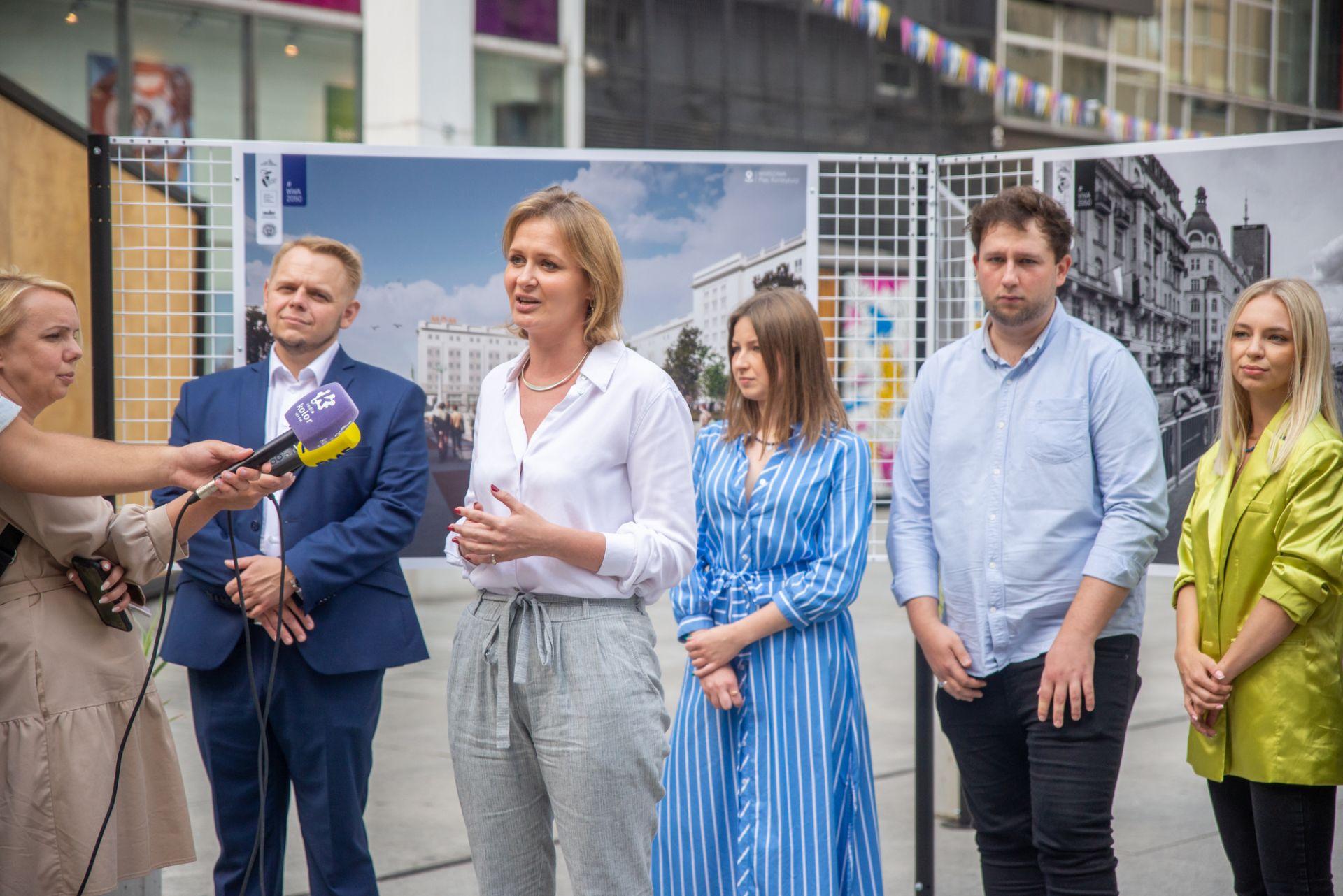 Warszawa przyszłości: stołeczne ulice i place w 2050 roku